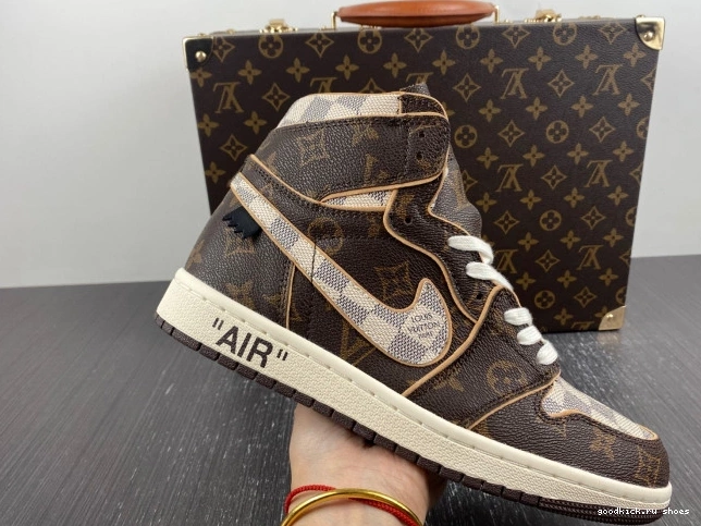 Cheap LV Air Jordan OFF-WHITE 1 x 0824